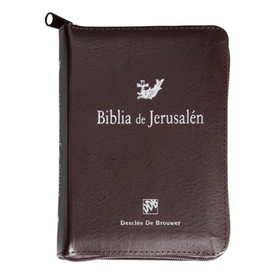 Biblia de Jerusalén edición Bolsillo Cremallera