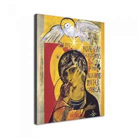 Icono 'Virgen del Tercer Milenio' (Lienzo) - 0