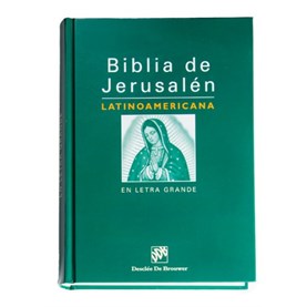 Biblia de Jerusalén latinoamericana en letra grande