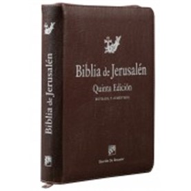 BIBLIA DE JERUSALÉN MANUAL CREMALLERA   NUEVA EDICIÓN 2019 - 2