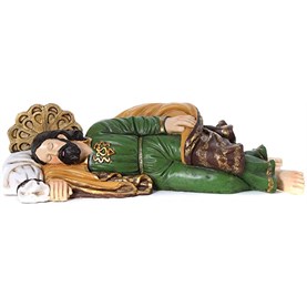 Estatua de San José durmiendo 19,5 cm, de resina. - 0