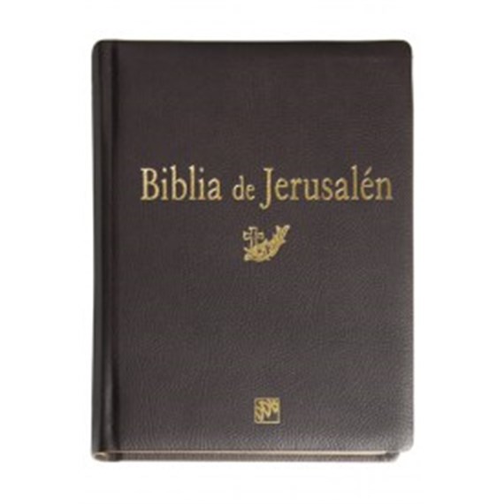 Biblia de Jerusalén cantos dorados