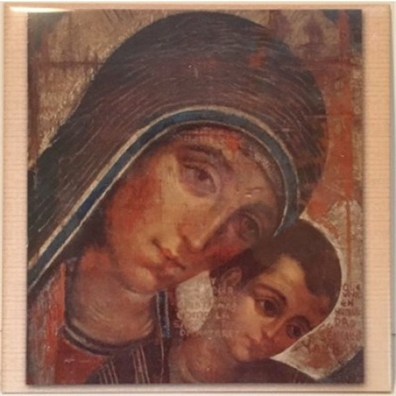 Azulejo Virgen del Camino 15x15cm