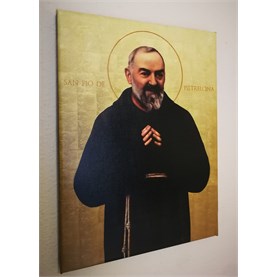 Lienzo Padre Pio
