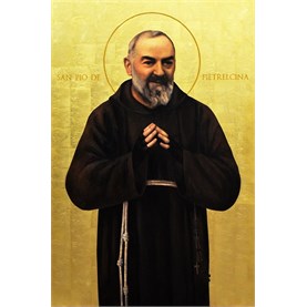 Lienzo Padre Pio - 1