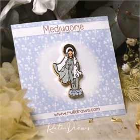 Pin de la Virgen de Medjugorje - 0