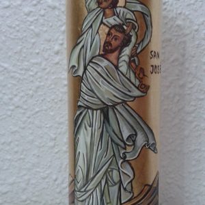 Cirio Bautismo pintados a mano ELABORADO