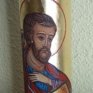Cirio Bautismo pintados a mano ELABORADO