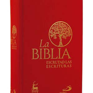 La Biblia. Escrutad las Escrituras. Encuadernación en tela con Estuche