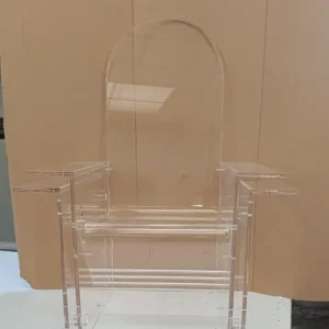 Sede doble respaldo curvo