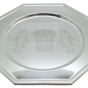 Patena Octogonal grabada