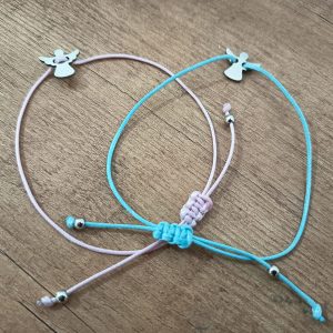 Pulsera ajustable ángel