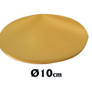 Patena lisa Dorada para Cáliz 10Cm