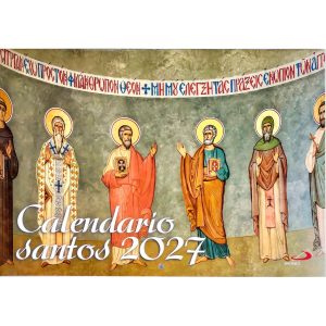 Calendario de Pared 2027: Santos